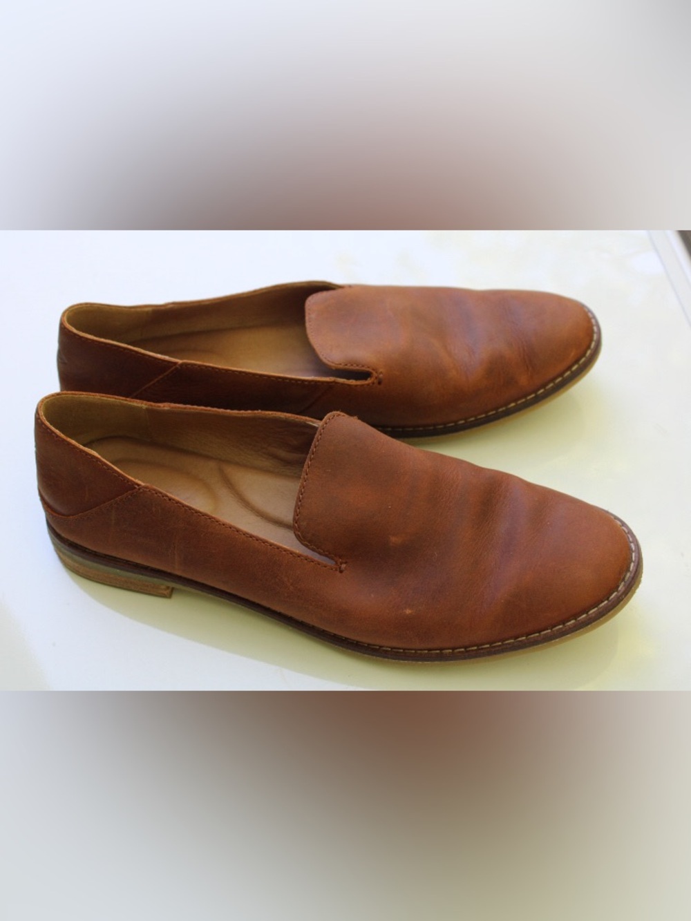 Sperry leather loafers